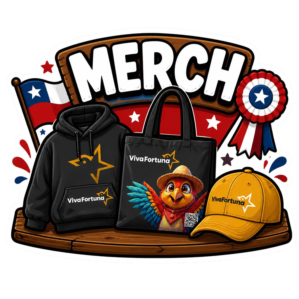 Kit de merch VivaFortuna